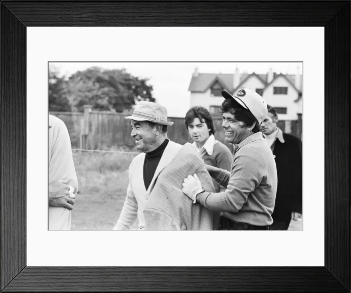 Framed Print : British Open 1973. Troon Golf Club in Troon, Scotland. Pictured Framed Print : British Open 1973. Troon Golf Club in Troon, Scotland. Pictured