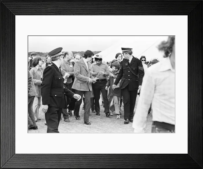Framed Print : British Open 1973. Troon Golf Club in Troon, Scotland. Pictured Framed Print : British Open 1973. Troon Golf Club in Troon, Scotland. Pictured