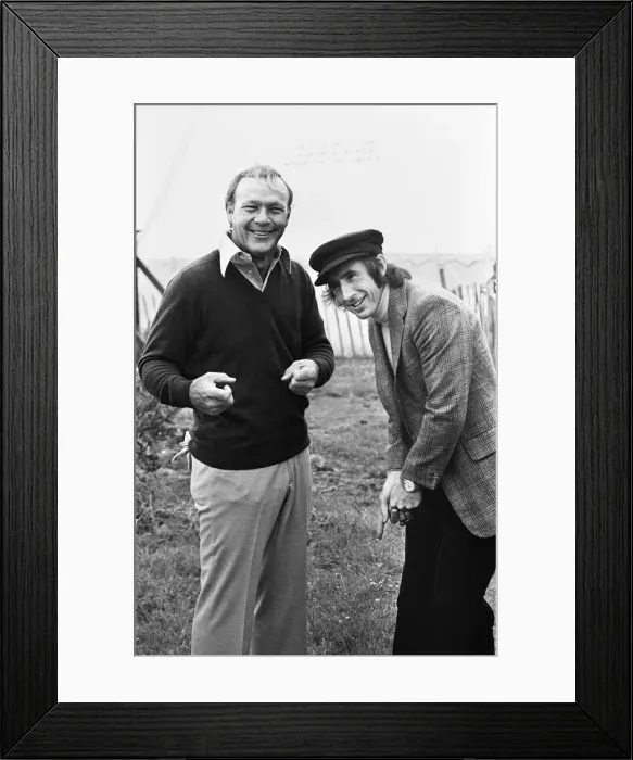 Framed Print : British Open 1973. Troon Golf Club in Troon, Scotland. Pictured