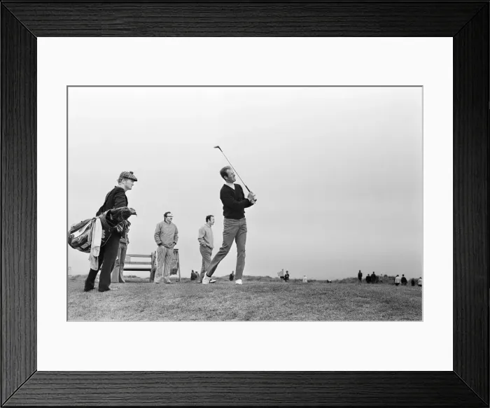 Framed Print : British Open 1973. Troon Golf Club in Troon, Scotland, held Pictured, Tom Weiskopf Framed Print : British Open 1973. Troon Golf Club in Troon, Scotland, held Pictured, Tom Weiskopf