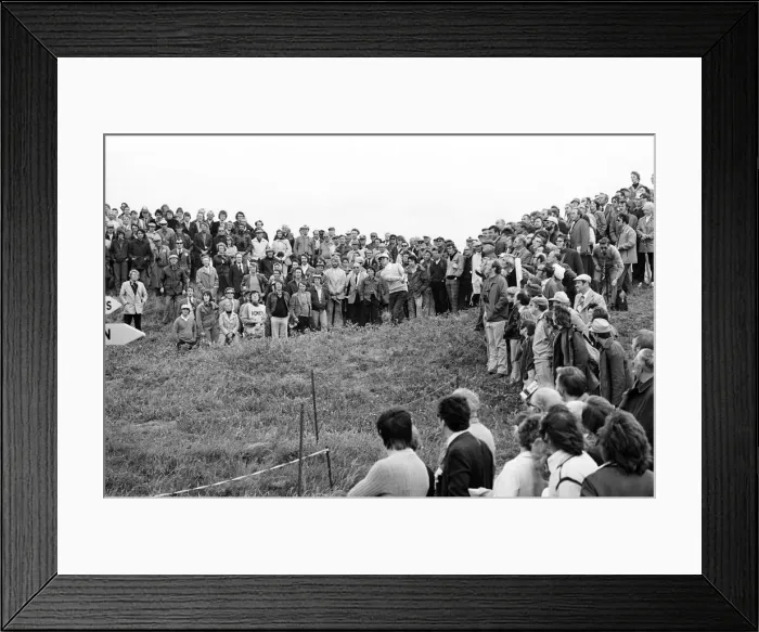Framed Print : British Open 1974. Royal Lytham & St Annes Golf Club in Lancashire, England