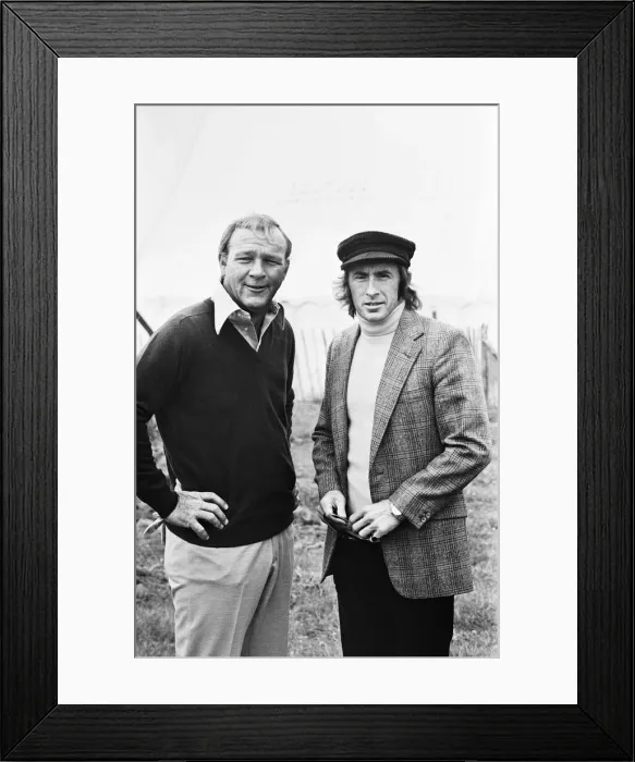 Framed Print : British Open 1973. Troon Golf Club in Troon, Scotland. Pictured Framed Print : British Open 1973. Troon Golf Club in Troon, Scotland. Pictured