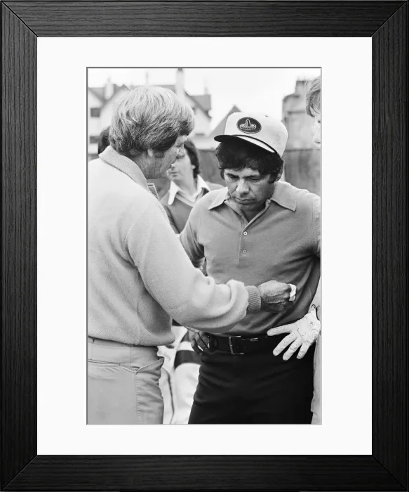 Framed Print : British Open 1973. Troon Golf Club in Troon, Scotland. Pictured, Lee Trevino Framed Print : British Open 1973. Troon Golf Club in Troon, Scotland. Pictured, Lee Trevino
