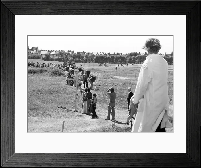 Framed Print : British Open 1974. Royal Lytham & St Annes Golf Club in Lancashire, England