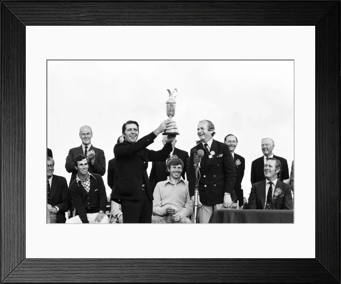 Framed Print : British Open 1974. Royal Lytham & St Annes Golf Club in Lancashire, England Framed Print : British Open 1974. Royal Lytham & St Annes Golf Club in Lancashire, England