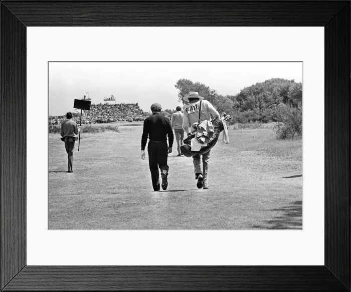 Framed Print : British Open 1974. Royal Lytham & St Annes Golf Club in Lancashire, England