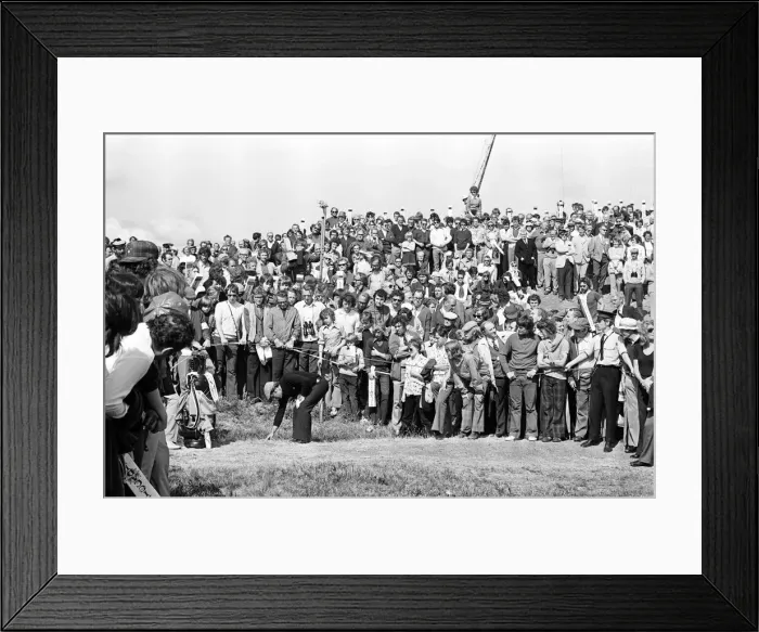 Framed Print : British Open 1974. Royal Lytham & St Annes Golf Club in Lancashire, England Framed Print : British Open 1974. Royal Lytham & St Annes Golf Club in Lancashire, England