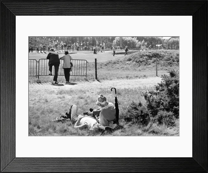 Framed Print : British Open 1974. Royal Lytham & St Annes Golf Club in Lancashire, England Framed Print : British Open 1974. Royal Lytham & St Annes Golf Club in Lancashire, England