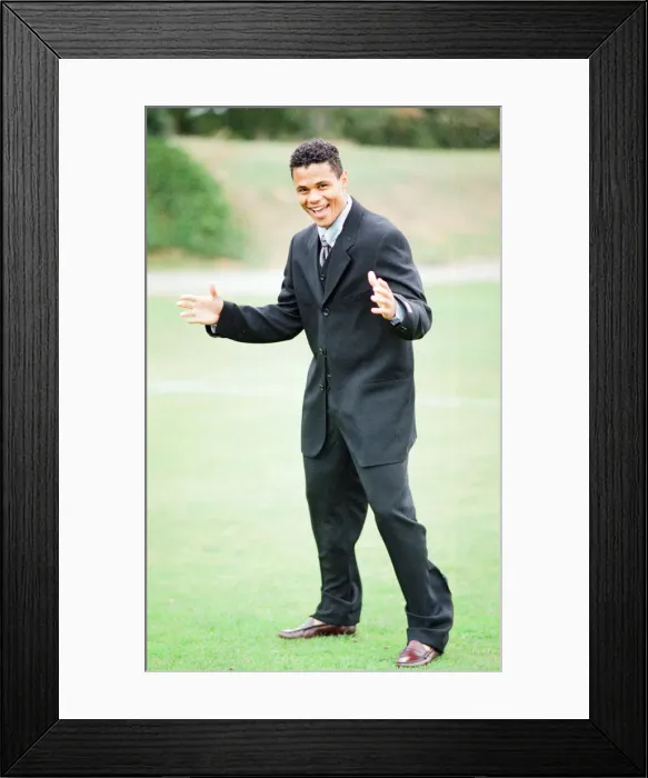 Framed Print : John Salako, one of several Coventry City Football Players who will be taking part in