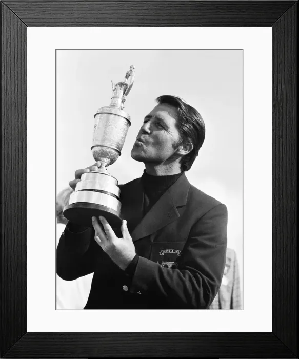 Framed Print : British Open 1974. Royal Lytham & St Annes Golf Club in Lancashire, England Framed Print : British Open 1974. Royal Lytham & St Annes Golf Club in Lancashire, England