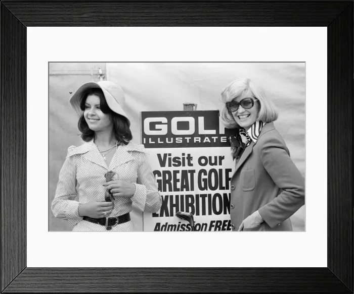 Framed Print : British Open 1974. Royal Lytham & St Annes Golf Club in Lancashire, England Framed Print : British Open 1974. Royal Lytham & St Annes Golf Club in Lancashire, England