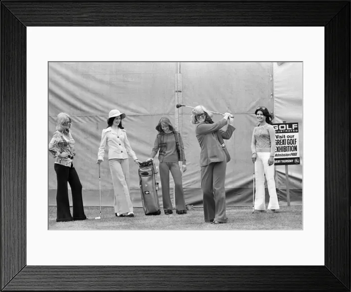 Framed Print : British Open 1974. Royal Lytham & St Annes Golf Club in Lancashire, England