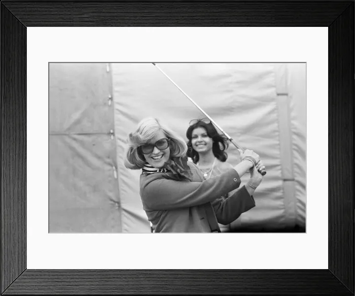 Framed Print : British Open 1974. Royal Lytham & St Annes Golf Club in Lancashire, England