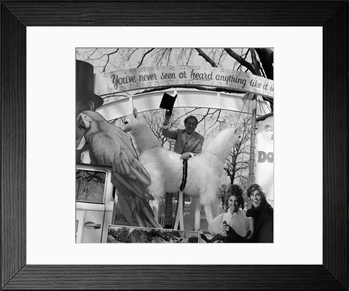 Framed Print : The London Easter Parade is sponsored by the London Tourist Board Framed Print : The London Easter Parade is sponsored by the London Tourist Board