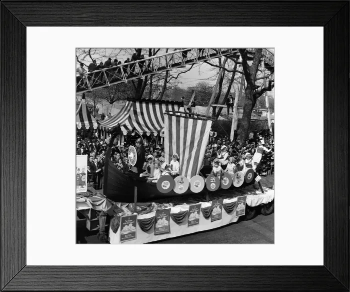 Framed Print : The London Easter Parade is sponsored by the London Tourist Board Framed Print : The London Easter Parade is sponsored by the London Tourist Board