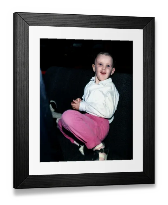 Framed Print : Flora Keays who is the love child of Sara Keays and MP Cecil Parkinson Dbase