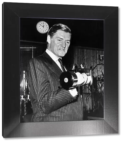 Cecil Parkinson Conservative MP shortly after news that his former mistress Sarah Keays