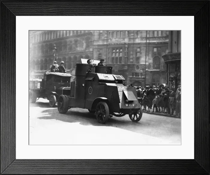 Framed Print : May 1926 General Strike. The strike began on 4th May 1926