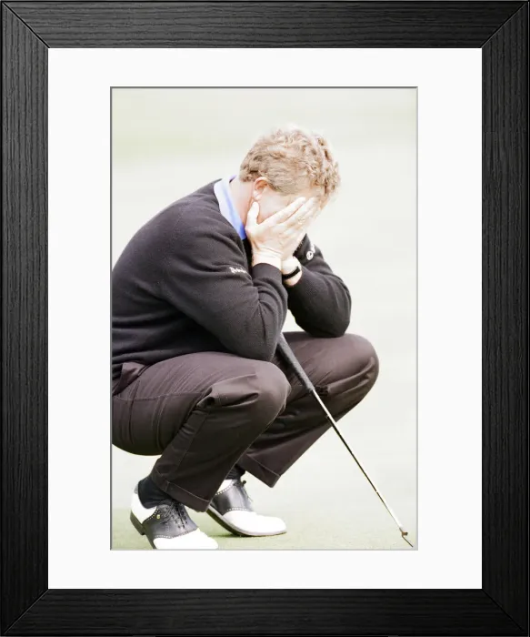 Framed Print : British Open 1997. Royal Troon Golf Club in Troon, Scotland, held 17th - 20th July 1997