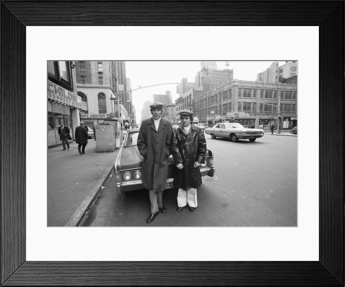 Framed Print : Peter Cook and Dudley Moore in their Pete and Dud