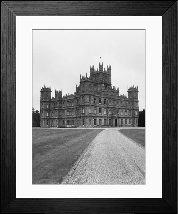 Framed Print : Highclere Castle country seat of the Earl of Carnarvon. Highclere, Hampshire Framed Print : Highclere Castle country seat of the Earl of Carnarvon. Highclere, Hampshire
