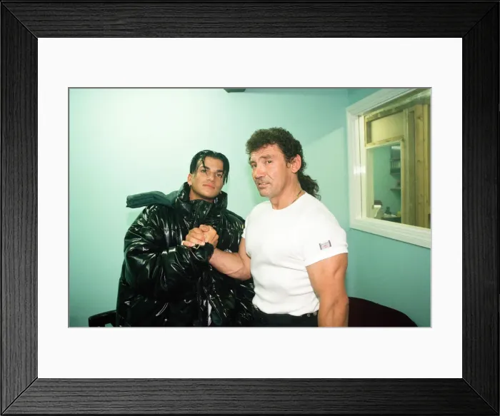 Framed Print : Peter Andre at Nue Valbonne Nightclub, Reading. 15th July 1996 Framed Print : Peter Andre at Nue Valbonne Nightclub, Reading. 15th July 1996