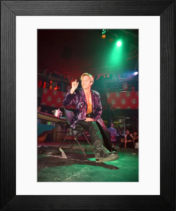 Framed Print : Dream Boys at Utopia Nightclub, Reading, Berkshire. 12th August 1994 Framed Print : Dream Boys at Utopia Nightclub, Reading, Berkshire. 12th August 1994