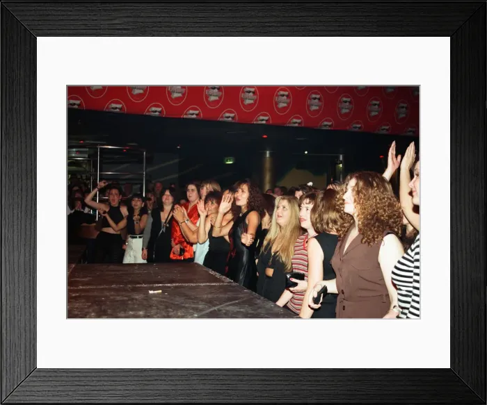 Framed Print : Dream Boys at Utopia Nightclub, Reading, Berkshire. 12th August 1994 Framed Print : Dream Boys at Utopia Nightclub, Reading, Berkshire. 12th August 1994