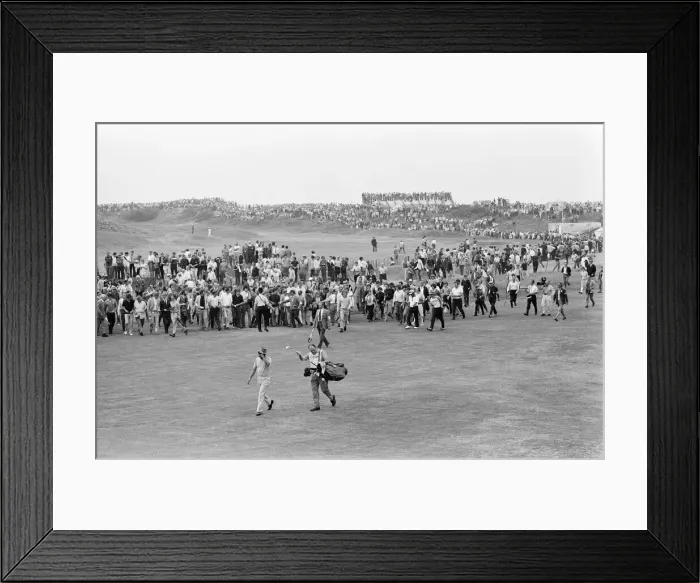 Framed Print : British Open 1971. Royal Birkdale Golf Club in Southport, England