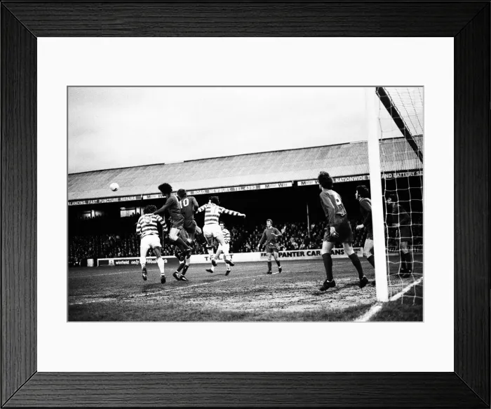 Framed Print : Reading 5-0 Tranmere Rovers, League Division Four match at Elm Park Framed Print : Reading 5-0 Tranmere Rovers, League Division Four match at Elm Park