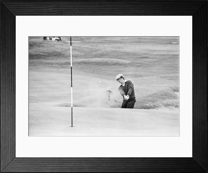 Framed Print : British Open 1975. Carnoustie Golf Links, Scotland, held 9th - 13th July 1975 Framed Print : British Open 1975. Carnoustie Golf Links, Scotland, held 9th - 13th July 1975