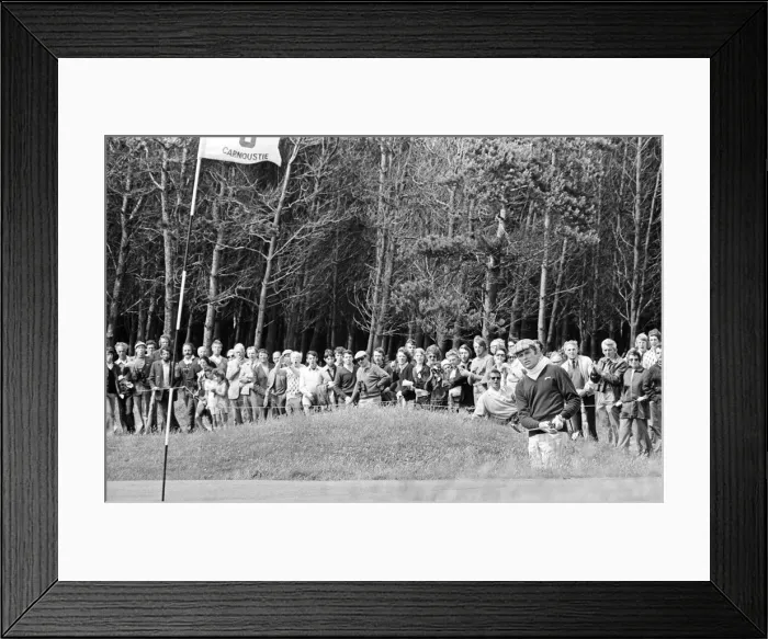 Framed Print : British Open 1975. Carnoustie Golf Links, Scotland, held 9th - 13th July 1975 Framed Print : British Open 1975. Carnoustie Golf Links, Scotland, held 9th - 13th July 1975