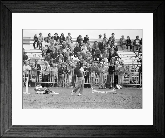 Framed Print : British Open 1975. Carnoustie Golf Links, Scotland, held 9th - 13th July 1975 Framed Print : British Open 1975. Carnoustie Golf Links, Scotland, held 9th - 13th July 1975