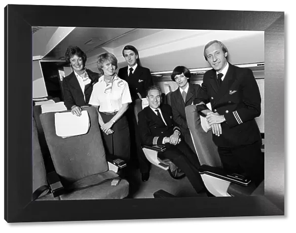 Concorde crew. 21st June 1980