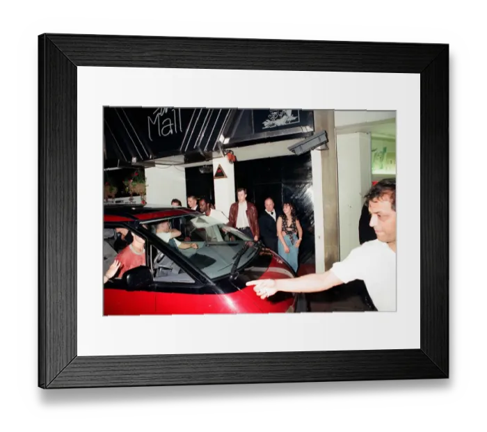 Framed Print : Hysteria hit the streets of Stockton as hundreds of screaming schoolgirls visit The Mall Framed Print : Hysteria hit the streets of Stockton as hundreds of screaming schoolgirls visit The Mall