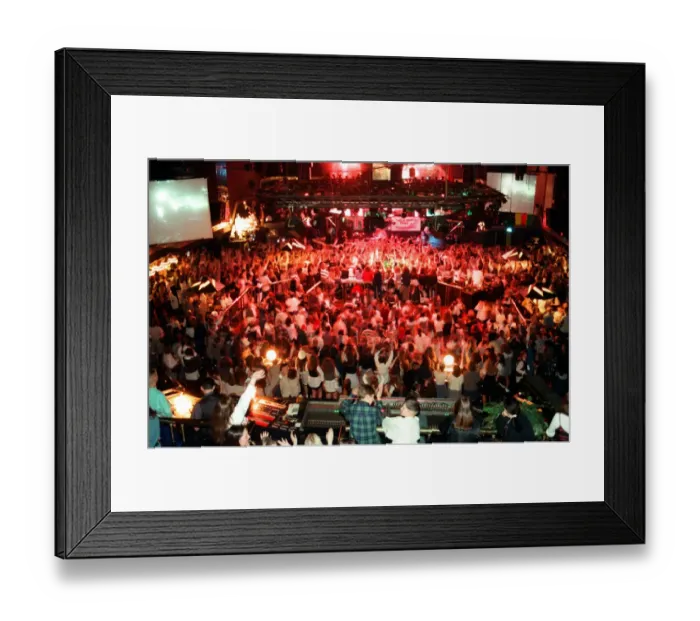 Framed Print : The Mall Roadshow at The Mall nightclub in Stockton. 20th December 1994 Framed Print : The Mall Roadshow at The Mall nightclub in Stockton. 20th December 1994