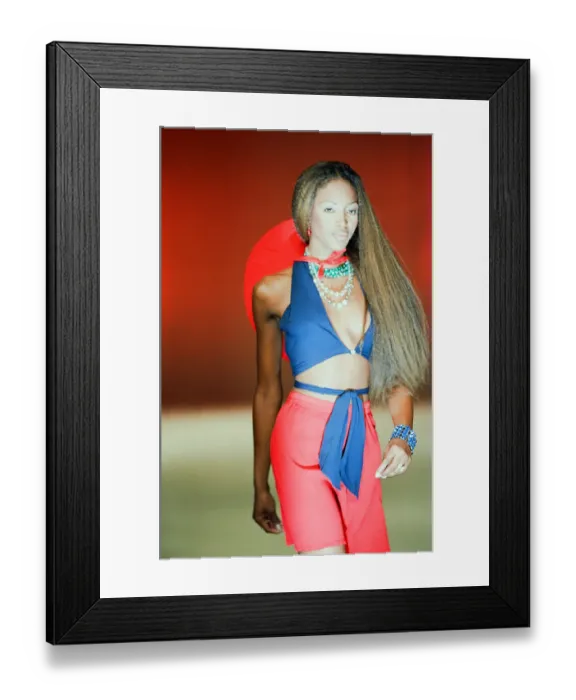 Framed Print : Naomi Campbell, London Fashion Week 1992, 10th October 1992 Framed Print : Naomi Campbell, London Fashion Week 1992, 10th October 1992