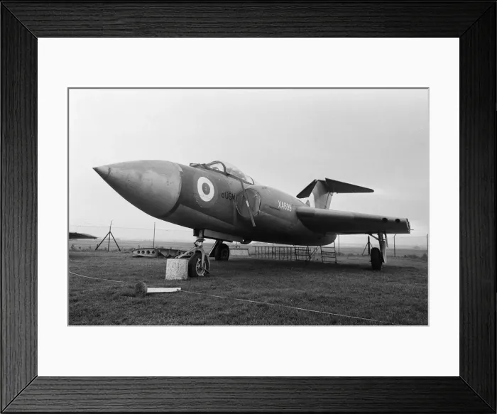 Framed Print : A Royal Air Force Gloster Javelin FAW5 fighter and interceptor plane on display Framed Print : A Royal Air Force Gloster Javelin FAW5 fighter and interceptor plane on display