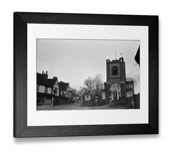 Framed Print : St Peter and St Paul Church, Dagenham, Essex, 1960 Framed Print : St Peter and St Paul Church, Dagenham, Essex, 1960