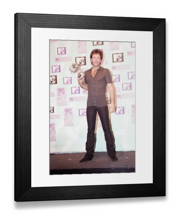 Framed Print : 1997 MTV Europe Music Awards, held at Ahoy, Rotterdam, The Netherlands