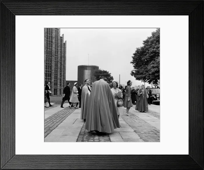 Framed Print : Princess Margaret attends the consecration of the new Coventry Cathedral. 25th May 1962 Framed Print : Princess Margaret attends the consecration of the new Coventry Cathedral. 25th May 1962