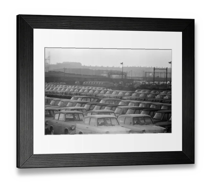 Framed Print : Ford Factory, Dagenham, Essex, 1960