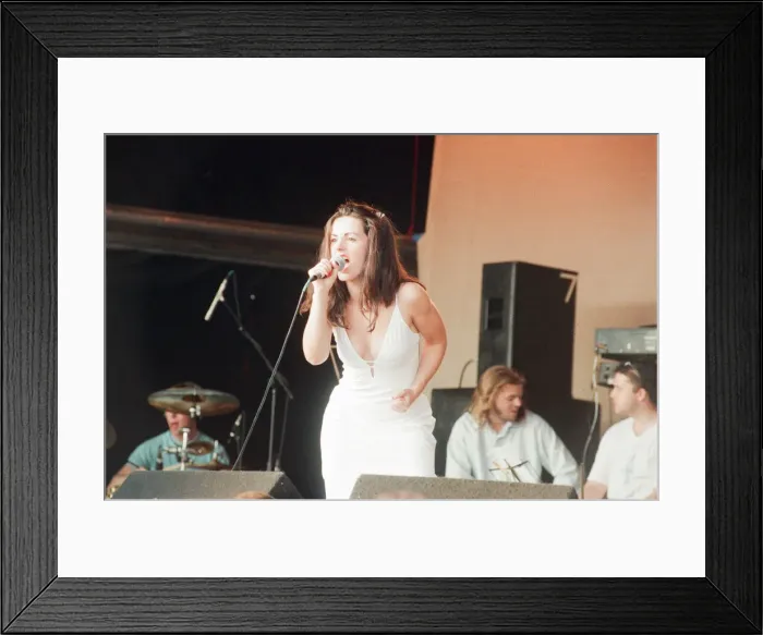 Framed Print : Cardiffs Big Weekend Summer Festival, Cardiff, Wales, 8th August 1997 Framed Print : Cardiffs Big Weekend Summer Festival, Cardiff, Wales, 8th August 1997