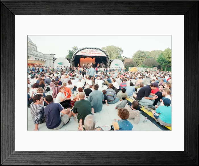 Framed Print : Cardiffs Big Weekend Summer Festival, Cardiff, Wales, 8th August 1997 Framed Print : Cardiffs Big Weekend Summer Festival, Cardiff, Wales, 8th August 1997