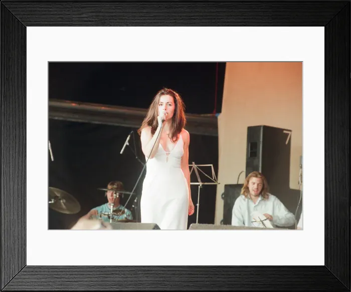 Framed Print : Cardiffs Big Weekend Summer Festival, Cardiff, Wales, 8th August 1997 Framed Print : Cardiffs Big Weekend Summer Festival, Cardiff, Wales, 8th August 1997