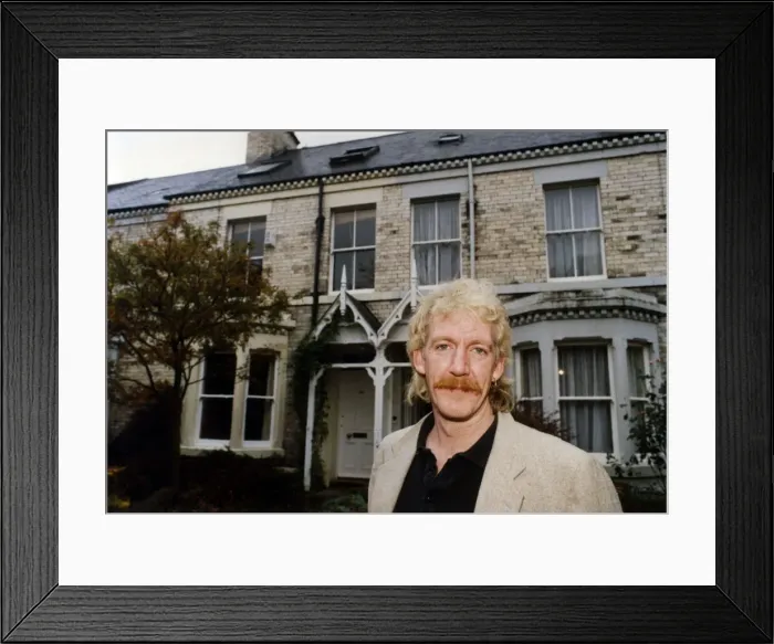 Framed Print : Brendan Healy, Actor, Comedian and Musician, 27th October 1991 Framed Print : Brendan Healy, Actor, Comedian and Musician, 27th October 1991