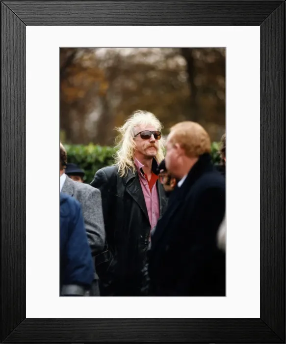 Framed Print : Brendan Healy, Actor, Comedian and Musician, November 1995 Framed Print : Brendan Healy, Actor, Comedian and Musician, November 1995