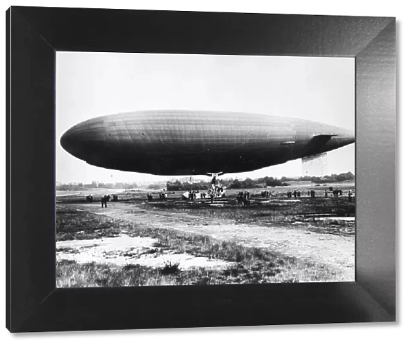 British Naval Parseval airship later known as Naval Airship No 4 seen here on the 30th