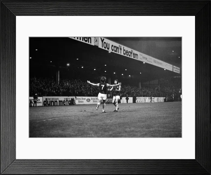 Framed Print : Aston Villa 5 - 1 Liverpool, League Division One match held at Villa Park