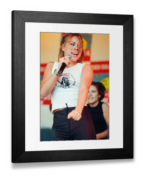 Framed Print : Cardiffs Big Weekend Summer Festival, Cardiff, Wales, 9th August 1998